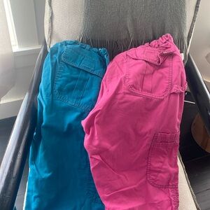 Koi scrubs pants Teal L tall, pink L regular